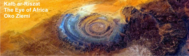 Kalb ar-Riszat The Eye of Africa Oko Ziemi
