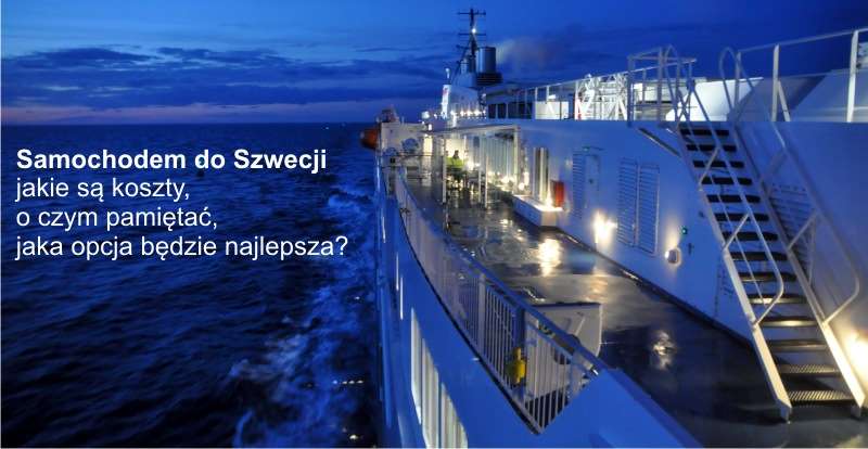 stenaline samochodem do Szwecji 1