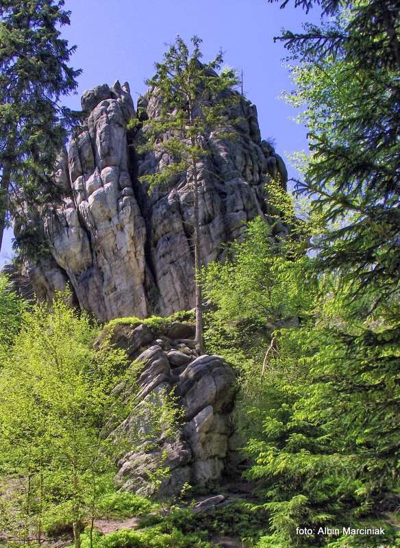 Białe Skały Góry Stołowe 3