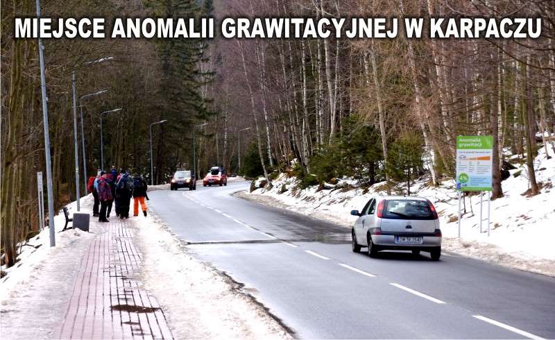 MIEJSCE ANOMALII GRAWITACYJNEJ w Karpaczu 1