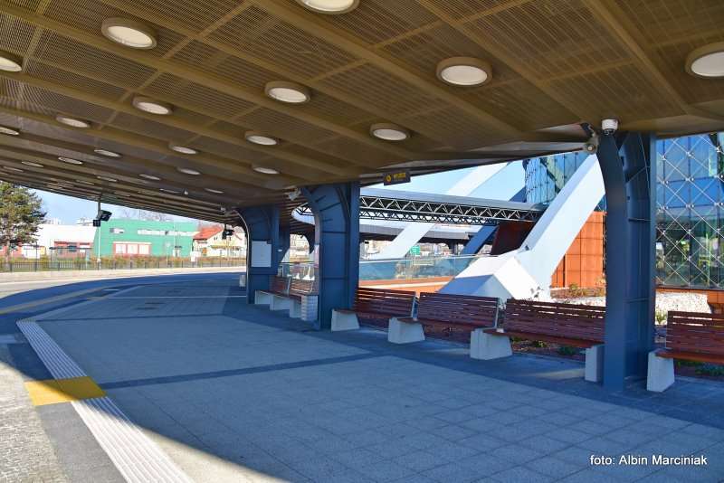 Dworzec Autobusowy w Kielcach UFO 5