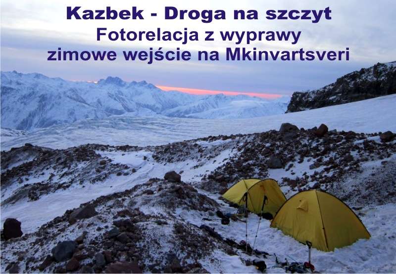 Kazbek Droga na szczyt