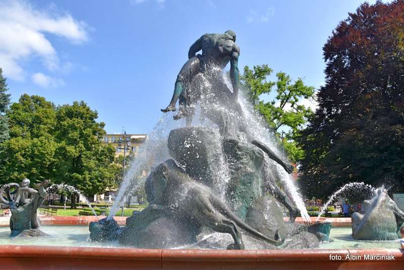 Fontanna Potop w Bydgoszczy 2