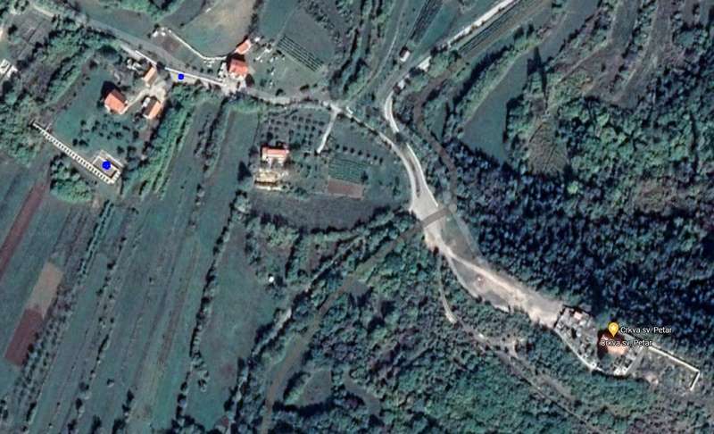 Miejscowość Trilj pozostałości rzymskich koszar Tilurium Chorwacja 14