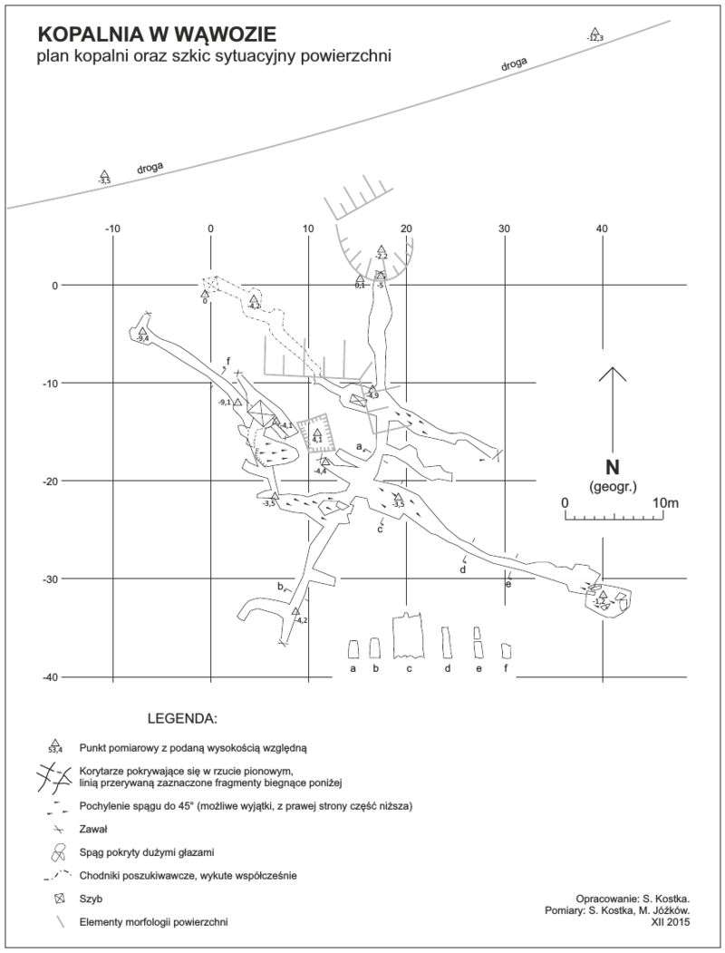 mapa kopalni srebrna gora