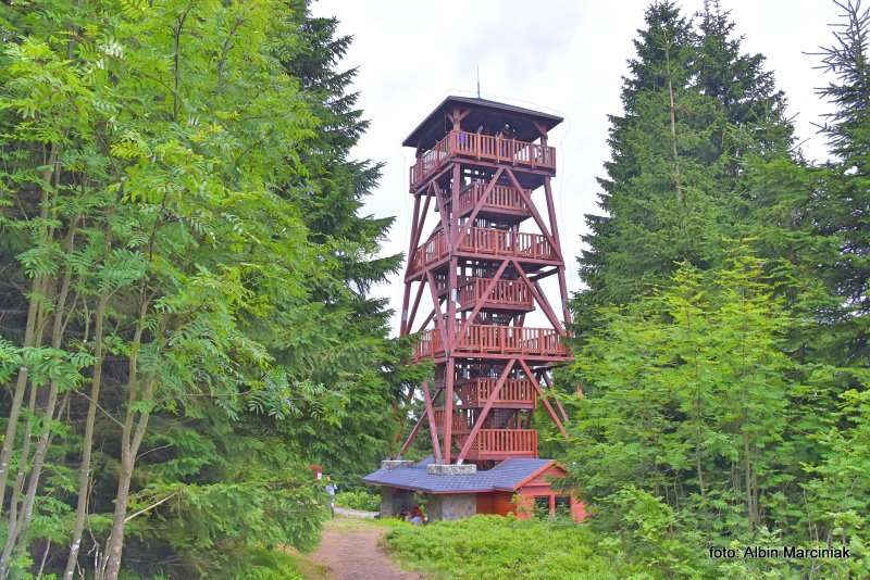 Orlica szlak szczyt wieża 11