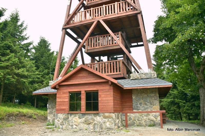 Orlica szlak szczyt wieża 4