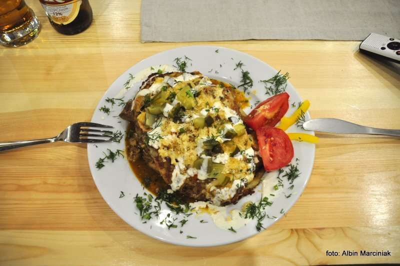 Schronisko PTTK Orlica w Szczawnicy jedzenie