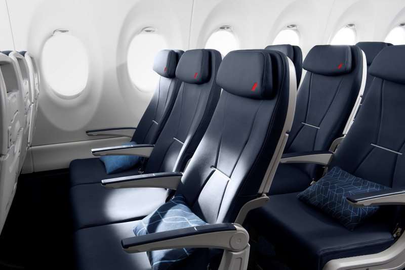 Air France Airbus A220 300 kabina1