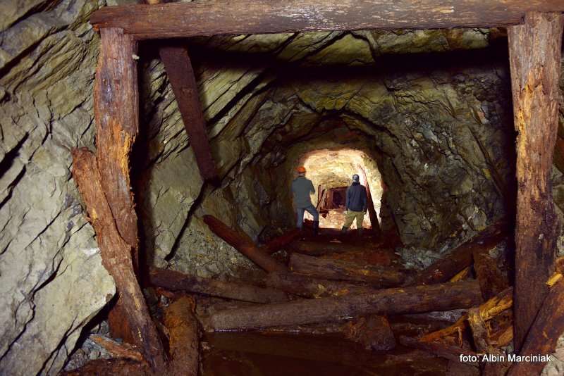 Kopalnia Uranu Podgorze Kowary trasa ekstremalna 4