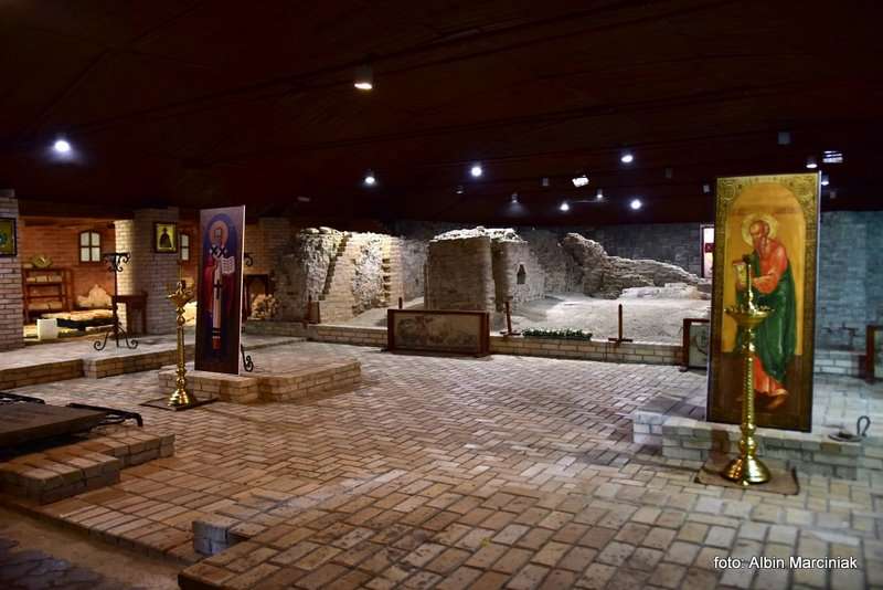 Zamek w Łucku podziemia Podole Ukraina 2019 8