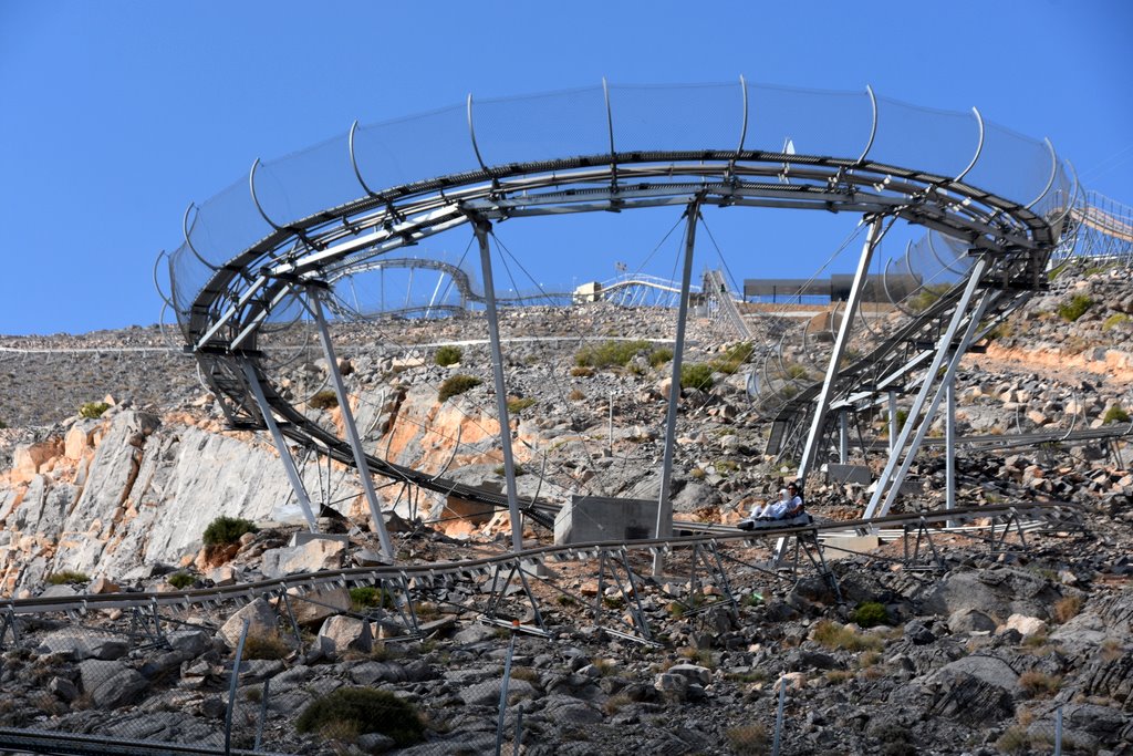 Jais Sledder - najdłuższy tor saneczkowy w Ras Al Khaimah