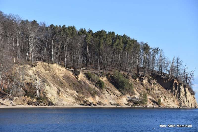 Klif Orłowski w Gdyni urwisko nad Bałtykiem 3