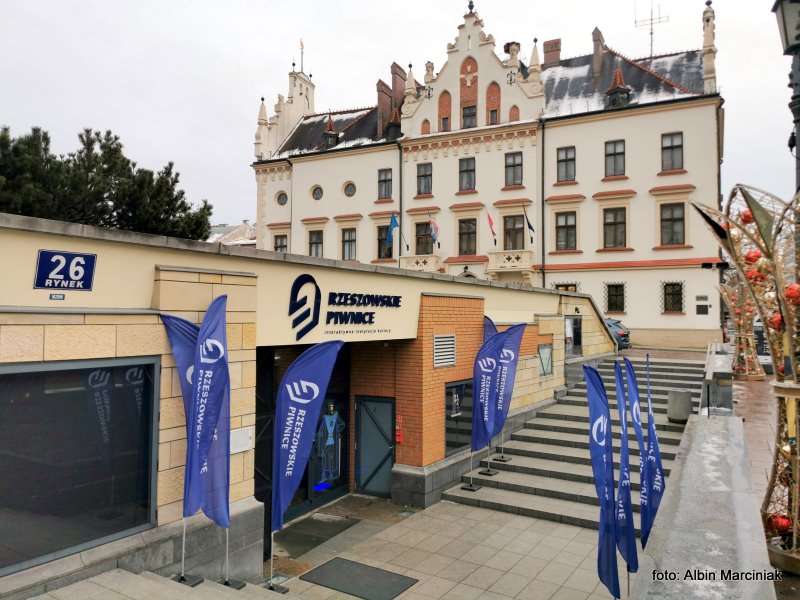 Rzeszowskie Piwnice podziemna trasa turystyczna 1