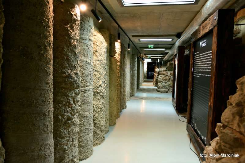 Podziemna trasa turystyczna pod budynkiem starostwa w Olkuszu 22