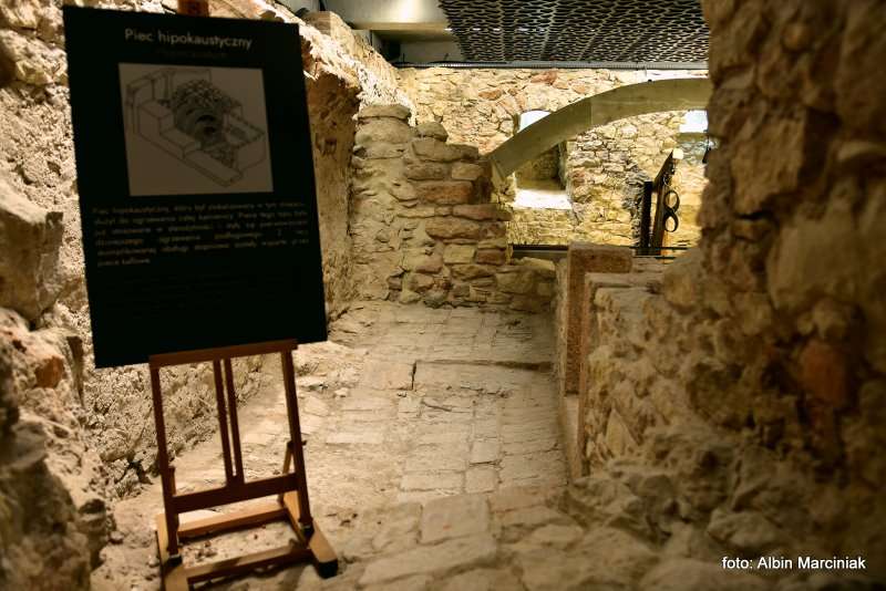 Podziemna trasa turystyczna pod budynkiem starostwa w Olkuszu 34