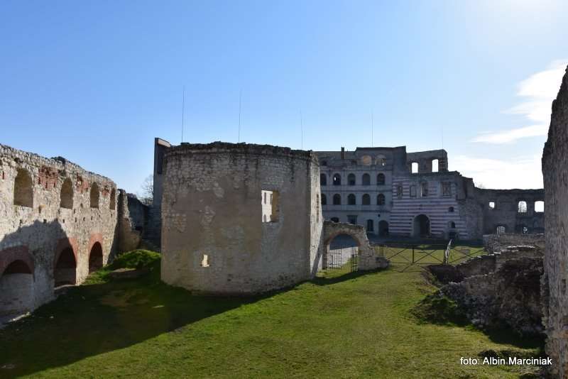 Zamek Janowiec wiosna 2019 foto Albin Marciniak 112