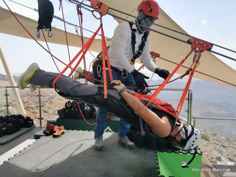 Najdłuższa tyrolka na świecie, Zipline Jebel Jais in Ras al Khaimah, ZEA