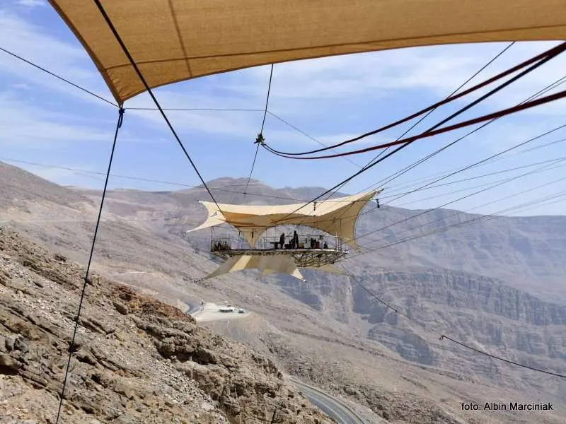 Najdłuższa tyrolka na świecie, Zipline Jebel Jais in Ras al Khaimah, ZEA