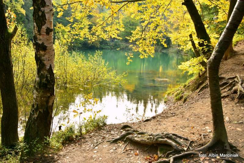 Kolorowe jeziorka w Rudawach Janowickich 9
