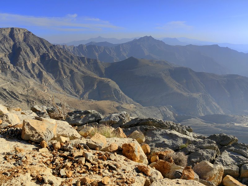 Dżabal al-Dżajs, najwyższa góra w Zjednoczonych Emiratach Arabskich