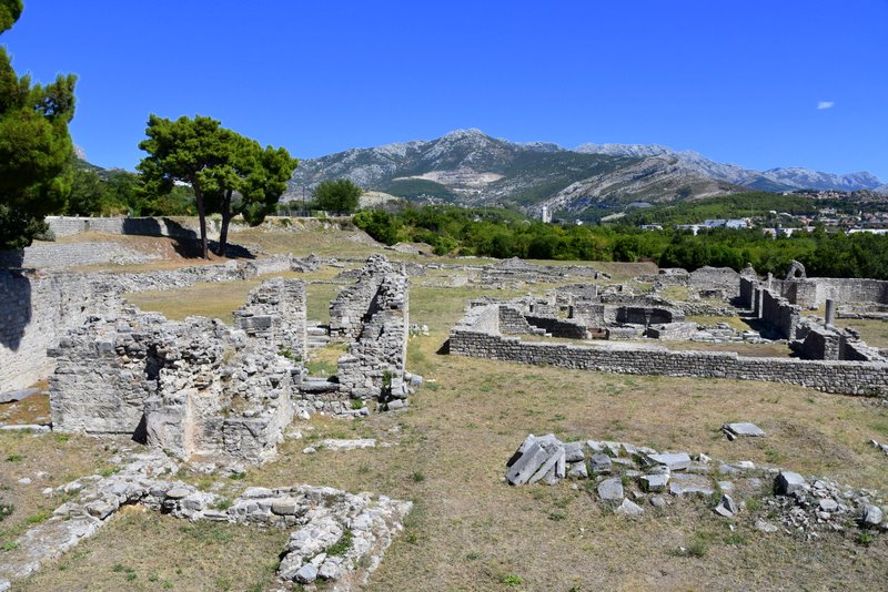 Solin, antyczne miasteczko leżące zaledwie kilka kilometrów od Splitu