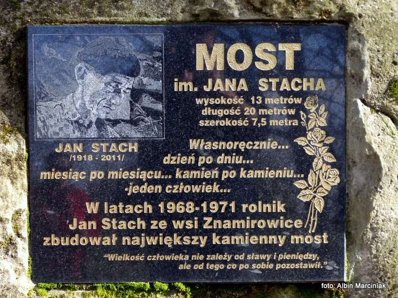 Most Stacha w Znamirowicach zwany też Mostem Mocarza 4