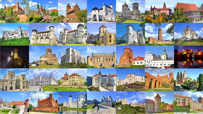 Najpiękniejsze Zamki w Polsce